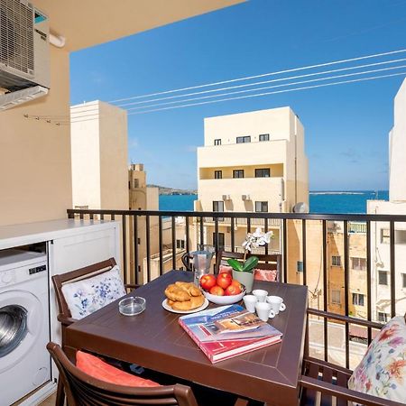 Sea Bliss Apartments With Terrace Just Off Seafront In St Paul'S Bay - By Getawaysmalta Сент-Полс-Бей Екстер'єр фото